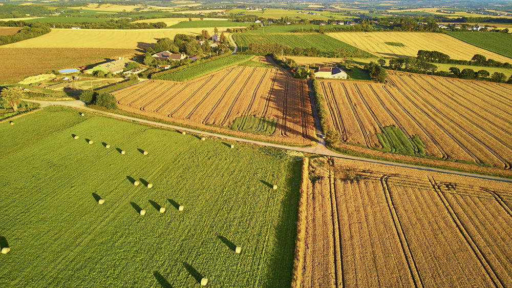 Paysage rural France